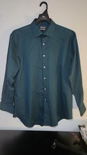 Van Heusen Long Sleeve Men Shirt Xl Stain Shield Slim Fit Stretch Button Up