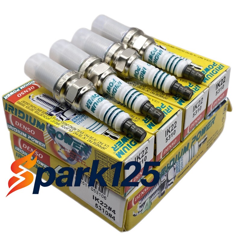 Denso Iridium Power Spark Plug IK22 5310 4Pcs