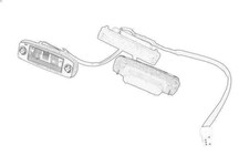 Kennzeichenleuchte OE HYUNDAI 925013W000 KIA SPORTAGE III (SL) 2 2010-2015
