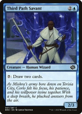 [MTG] Third Path Savant (Foil) (067) (BRO) LP-HP