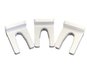 (3) METTLER RAININ Single Pipette Magnetic Hang-Up Holders Rack 17003024 HU-M3