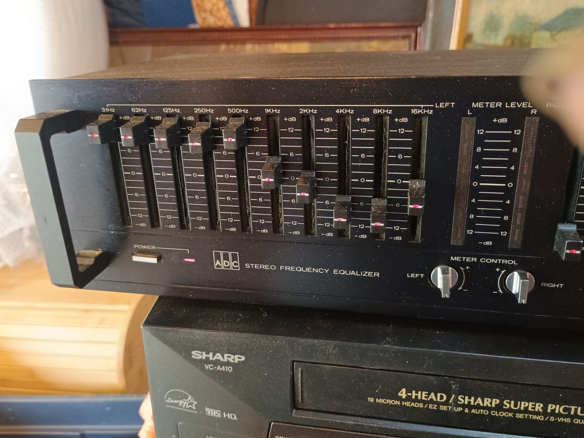 D-1 オーディオ機器 グラフィックイコライザー グADC SS-10 Vintage ADC SOUND SHAPER TEN SS-10 Stereo Frequency Equalizer | eBay