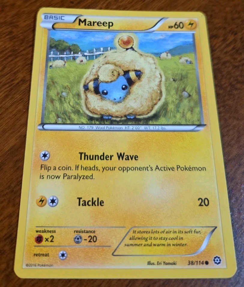 Mareep 38/114 XY - Steam Siege Regular