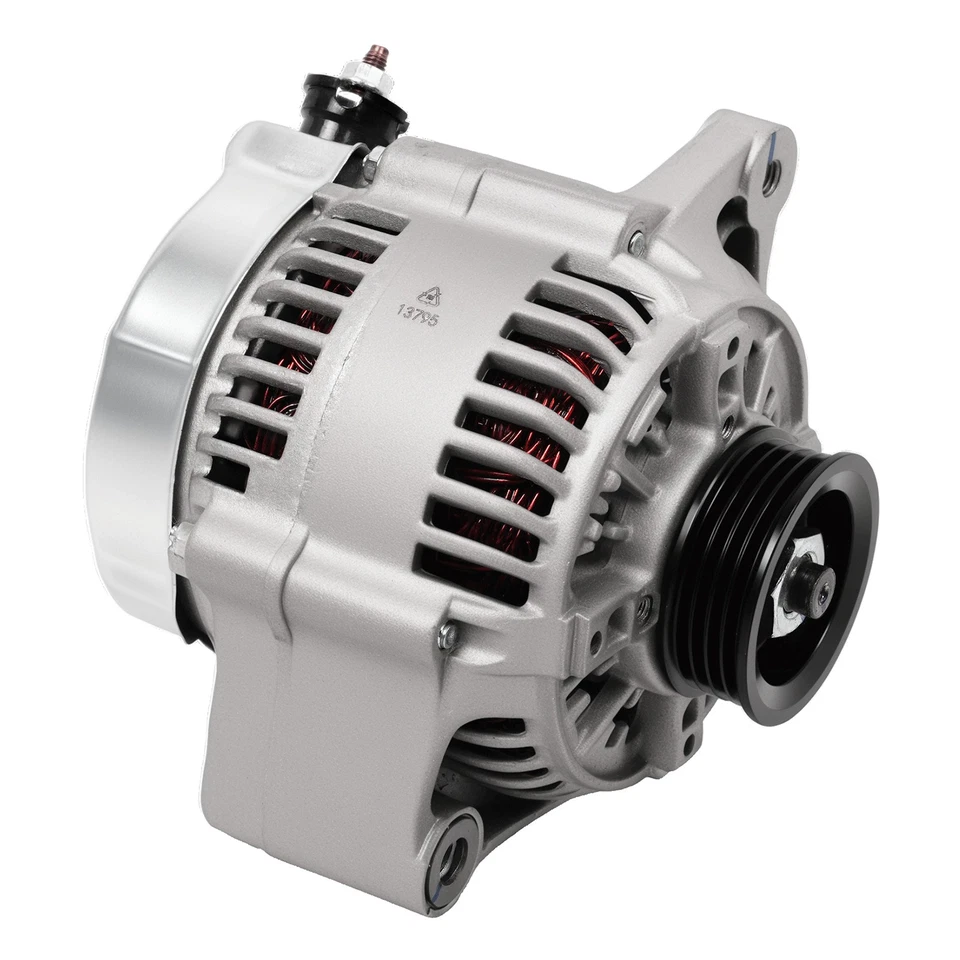 Alternator for Suzuki Grand Vitara 1999-2004 V6 2.5L 80A 12V Clockwise 4-Groove - Image 3 of 4
