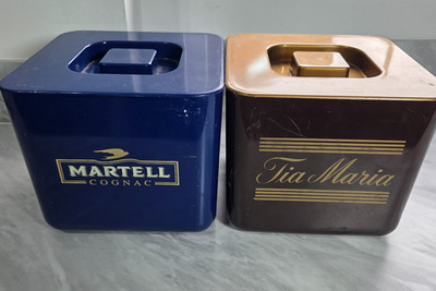 Tia Maria & Martell Cognac Vintage Eiskübel - Bar Man Cave Pub
