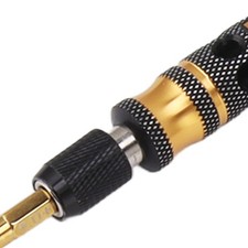 .Screw Driver Repair Tool Push Type 12 In 1 Ergonomic High Toughness Multi Bit