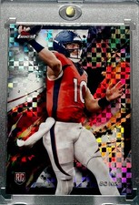 BO NIX ROOKIE RARE CHECKERBOARD REFRACTOR CHROME INVESTMENT CARD BRONCOS MINT