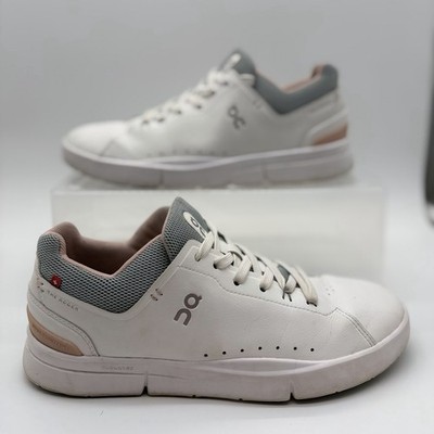 On Cloud Roger Advantage Rose White Size 9.5 Women's Tennis Running Shoes