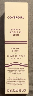 COVERGIRL Simply Ageless Skin Eye Lift Serum 10 mL Clinically Proven Under Eye
