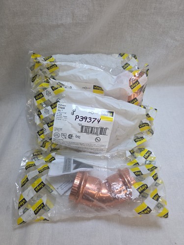 Lot Of 4 Viega 77038 ProPress Copper Elbow 1-1/2" x 1-1/2" P1 x P2