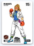 2026 Bo Jackson Battle Arena #BLBF-733 PB Buckets White Battle Foil Brawl CCG
