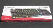 HyperX Alloy FPS RGB Mechanical Gaming Keyboard Kailh Silver Speed New Open Box