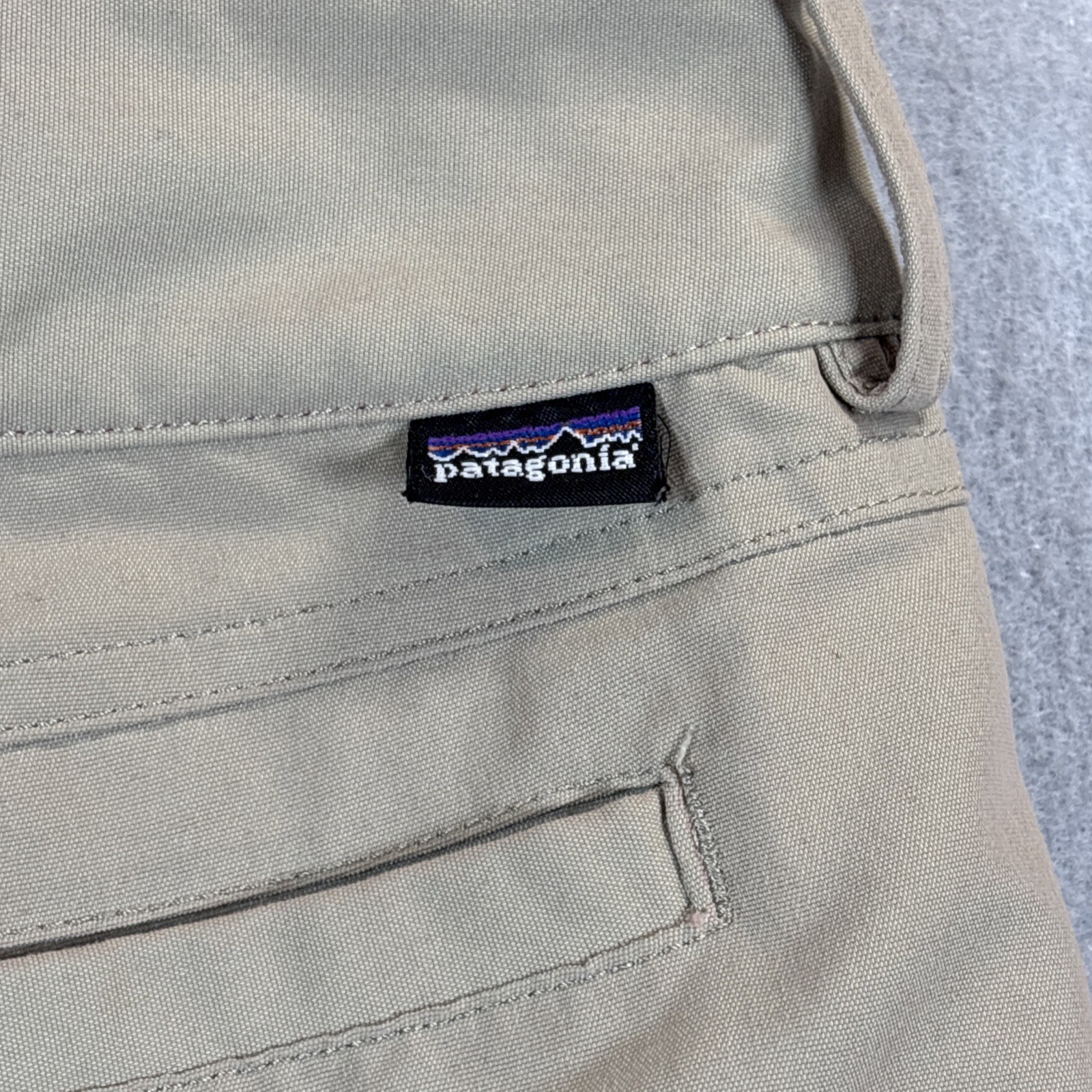 PATAGONIA Khaki Mystery Pants 55522 Wide Straight Leg Hiking Outdoor Women's 6 thumbnail 5