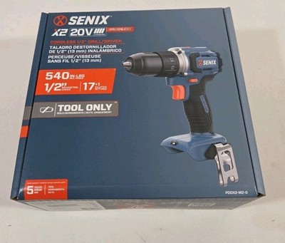 SENIX PDIX2-M2-0 20 Volt Max* X2 1/4-Inch Cordless Impact Driver *TOOL ONLY*