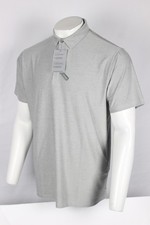 Ariat Men's Charger 2.0 Fitted Polo Short Sleeve Shirt Grey Heather AriatTek