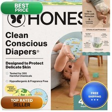 The Honest Company Clean Conscious Diapers Up To 100 Leak Protection Designed