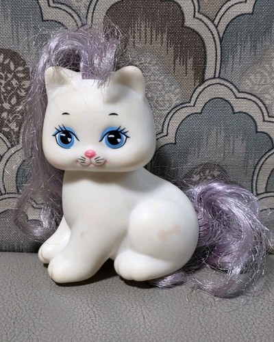 Vintage 1989 Mattel BOW My Little Pretty Kitty 3.25" My Little Pony