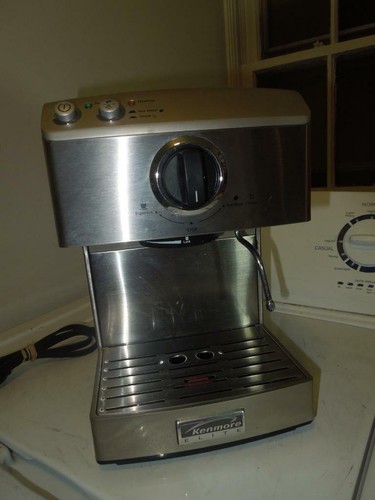 Modelo de máquina Kenmore Elite Espresso 200.1293080A (como es, faltan  Accesorios) | eBay