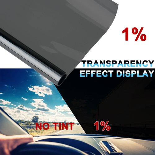 Professionelle 20 Zoll x20 Fuß Auto Tönungsfolie - 1-50 % VLT ungeschnittene Rolle für Zuhause/Büro Glas - Bild 19 von 22