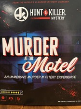 Hunt A Killer Murder at the Motel Game Immersive Murder Mystery Game Open Box