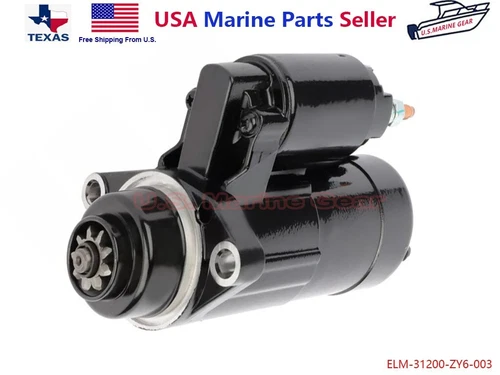 Starter Motor Honda Outboard BF70 BF90 BF115 BF135 BF140 BF150 31200-ZY6-003