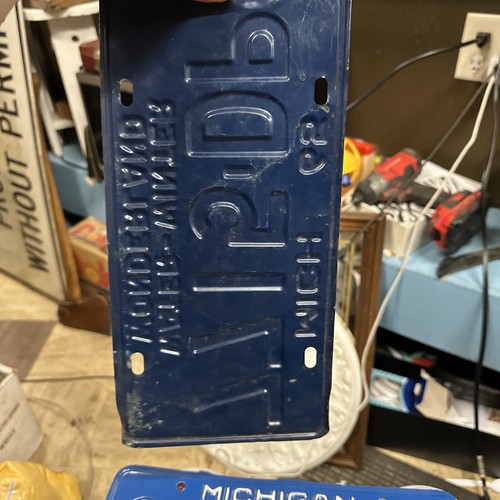 1965 Michigan License Plate 7715-DP Water-Winter Wonderland - Picture 19 of 22