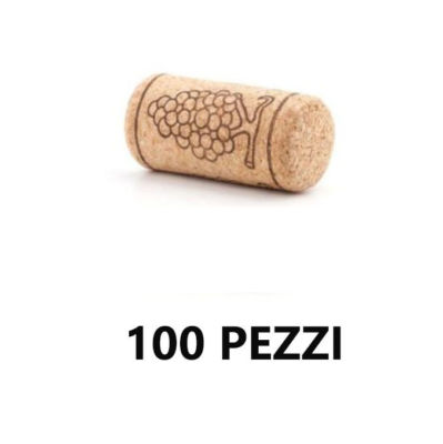 100 KORKKORKEN AGGLOMERAT 24X38 PARAFFINIERT WEIN ÖL GLASFLASCHEN