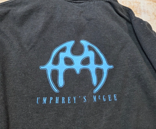 Umphrey’s McGee Hoodie 2 Sided Full Zip Mens Large Gray Jacket - Picture 4 of 10
