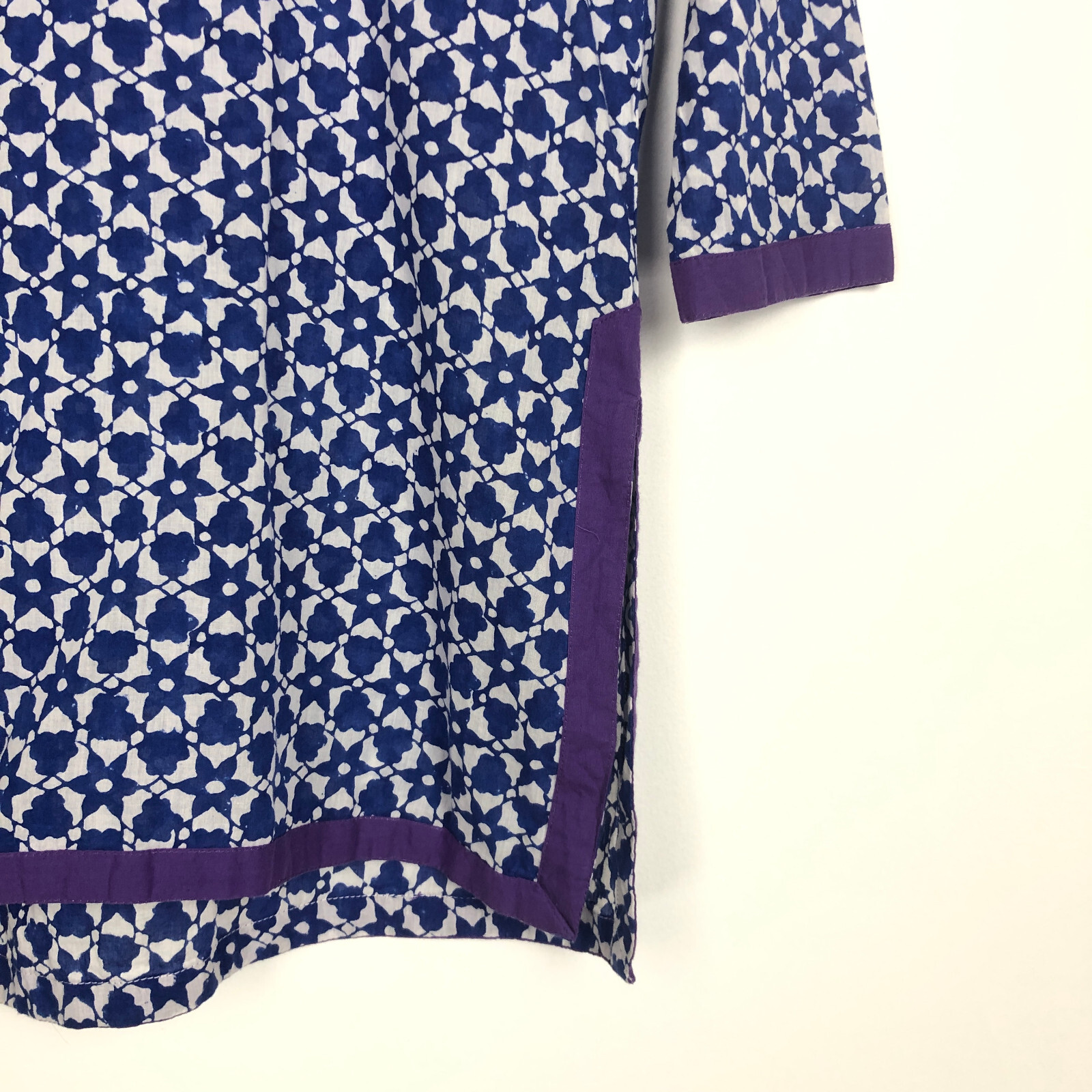 Roberta Roller Rabbit Printed Kurta Tunic Top Sid… - image 3