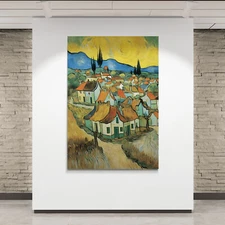 Serene Village Landscape