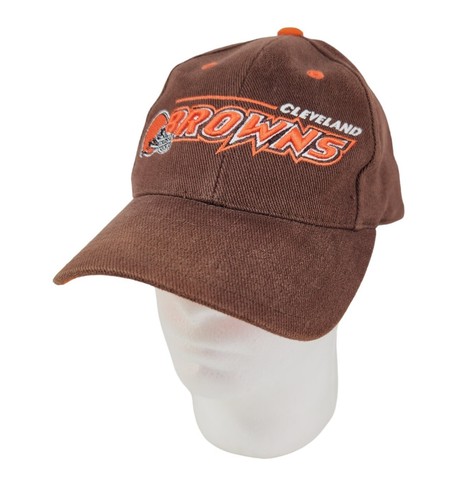 CLEVELAND BROWNS Football Adjustable Strapback OSFA Hat Cap by Logo Athletic - Picture 2 of 13