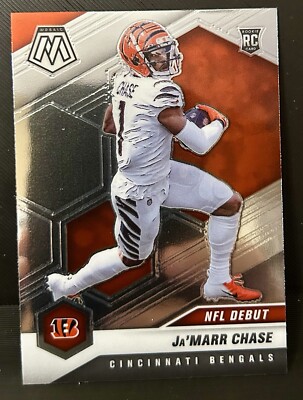2021 Panini Mosaic NFL Debut Ja'Marr Chase #247 RC Cincinnati Bengals
