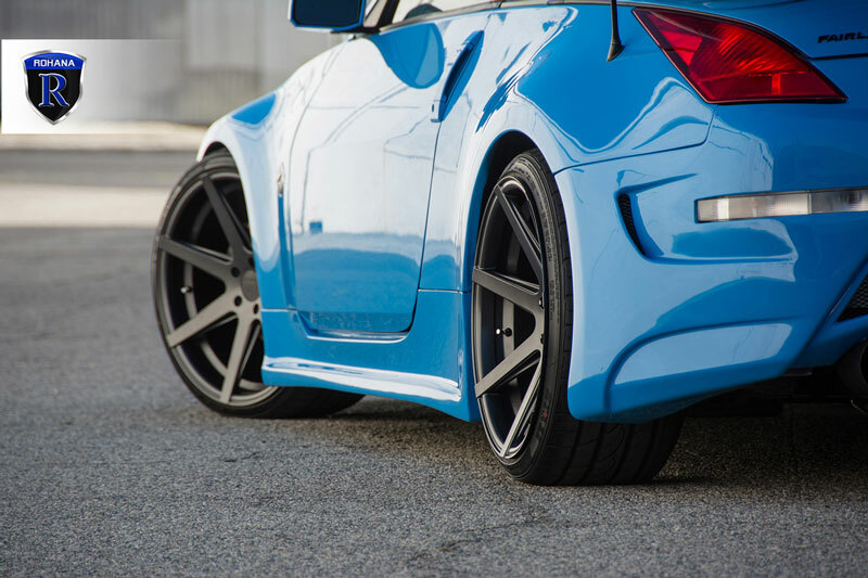 20” ROHANA RC7 MATTE GRAPHITE CONCAVE RIMS FOR AUDI A4 S4 A6 S6 A5 S5 ...