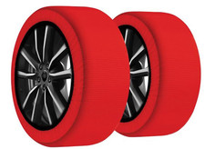 Calze Catene Ruote Pneumatici da Neve per Auto 2 Calze Omologate EN 16662-1 2020