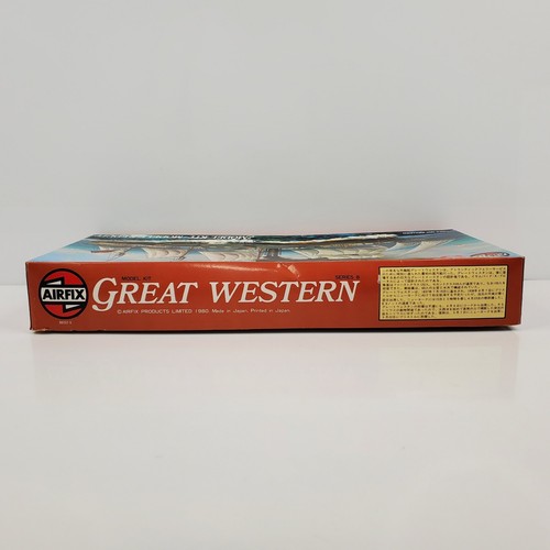 Vintage 1980 Airfix Great Western Ship Boat Model Kit 08252-3 - Picture 4 of 7