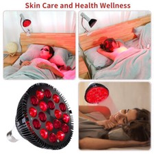 Red Light Lamp 54W Red LED Light Therapy Lamp Red 660nm And 850nm Near