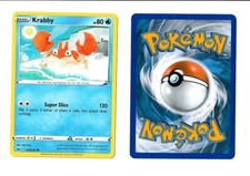 2020 - KRABBY - Pokémon Gaming/Trading Card #43/202 - BASIC / MINT 9