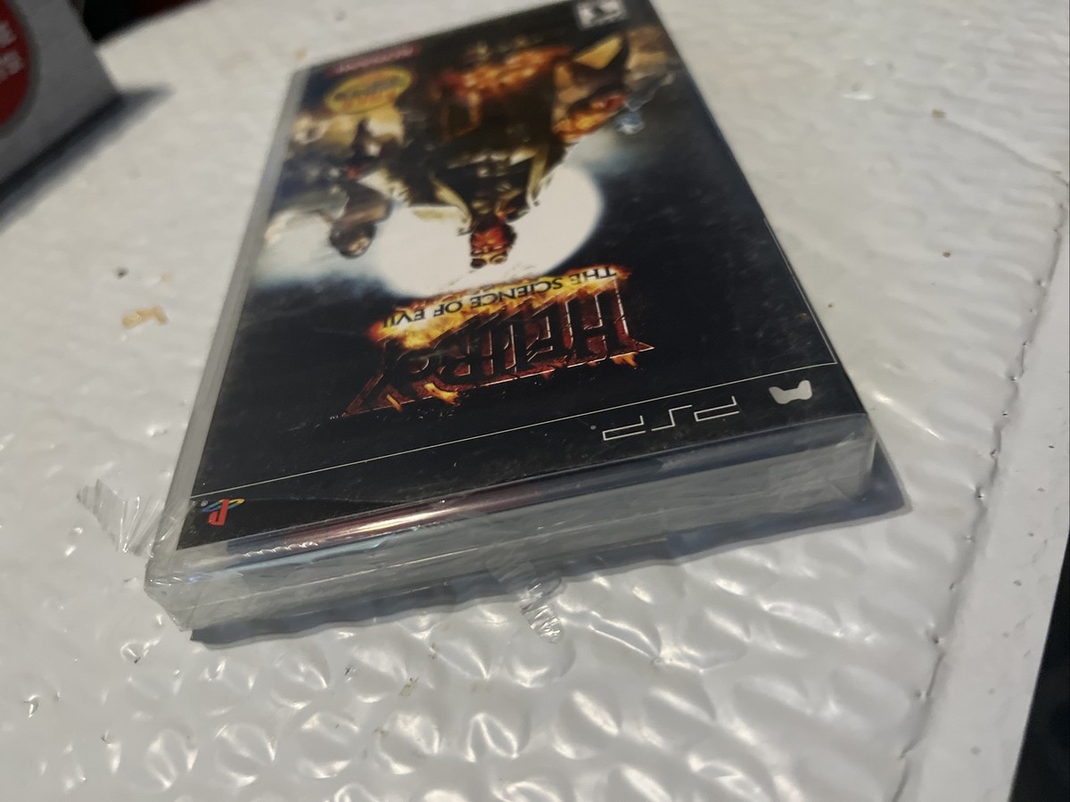 Hellboy: The Science of Evil (Sony PSP New sealed RIP TEAR
