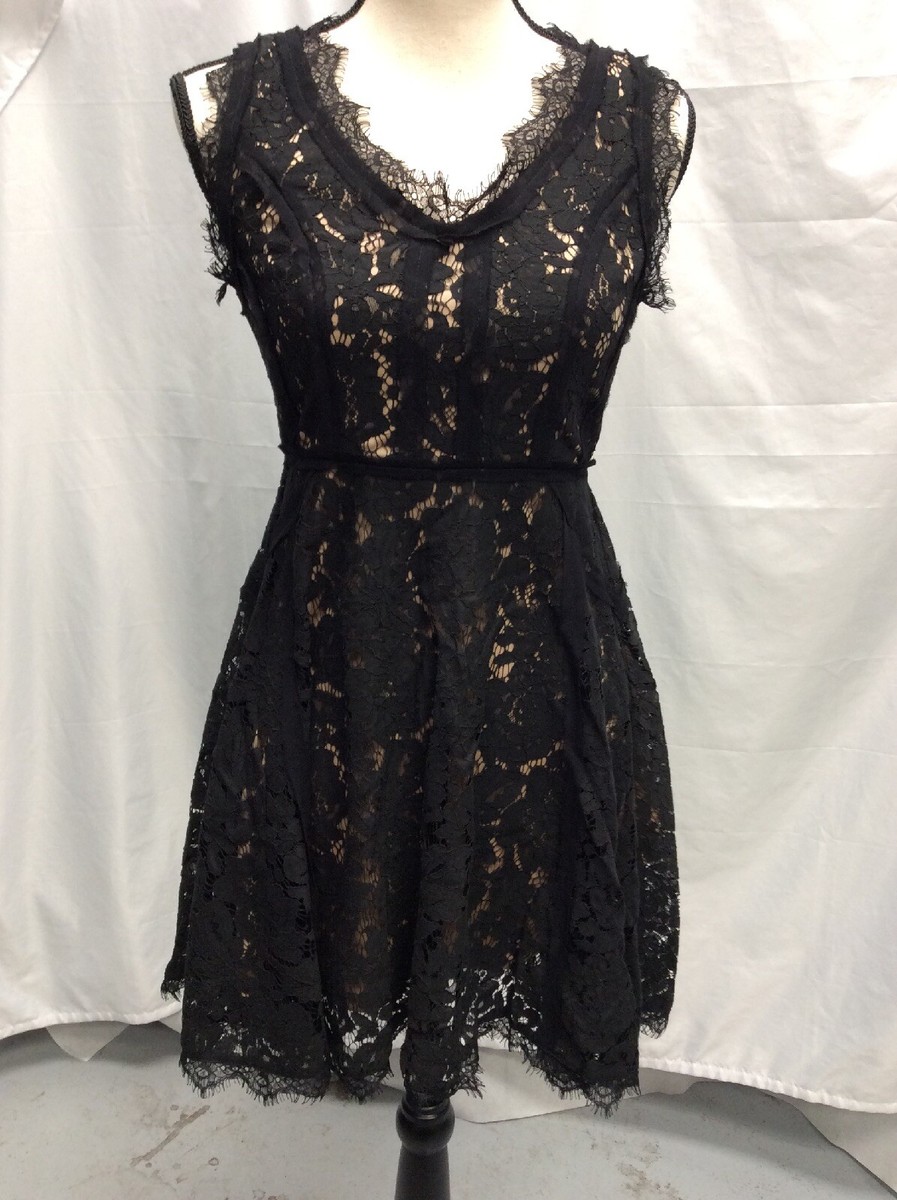 BLACK SWAN LACE DRESS NWT SIZE SMALL HAND MADE BEAUTIFUL DETAIL | eBay