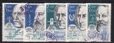 France 1986 Yvert 2396/400 oblitérés (AM122)
