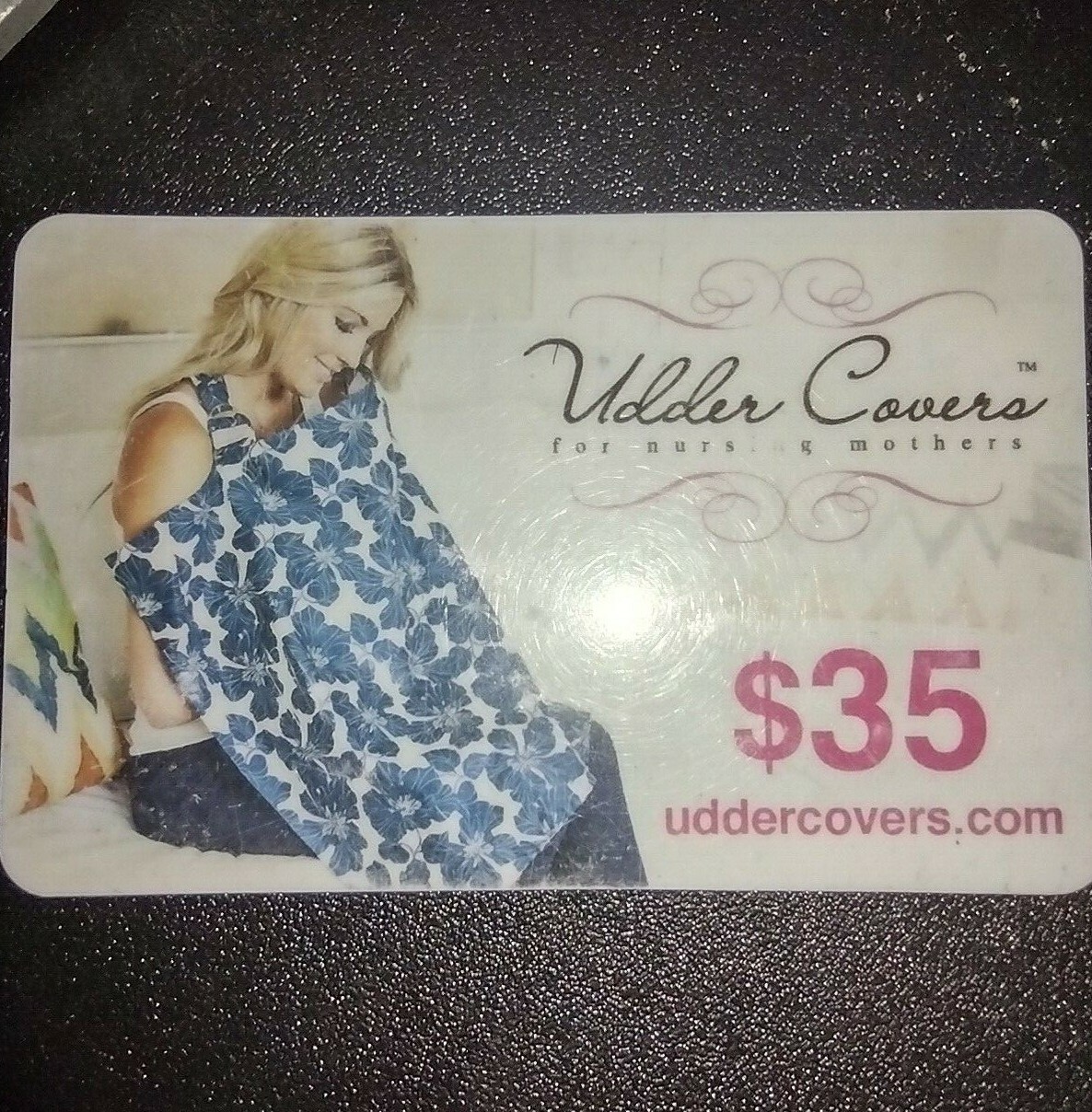 Udder Covers nursing blanket/pillow GIFT CARD-image