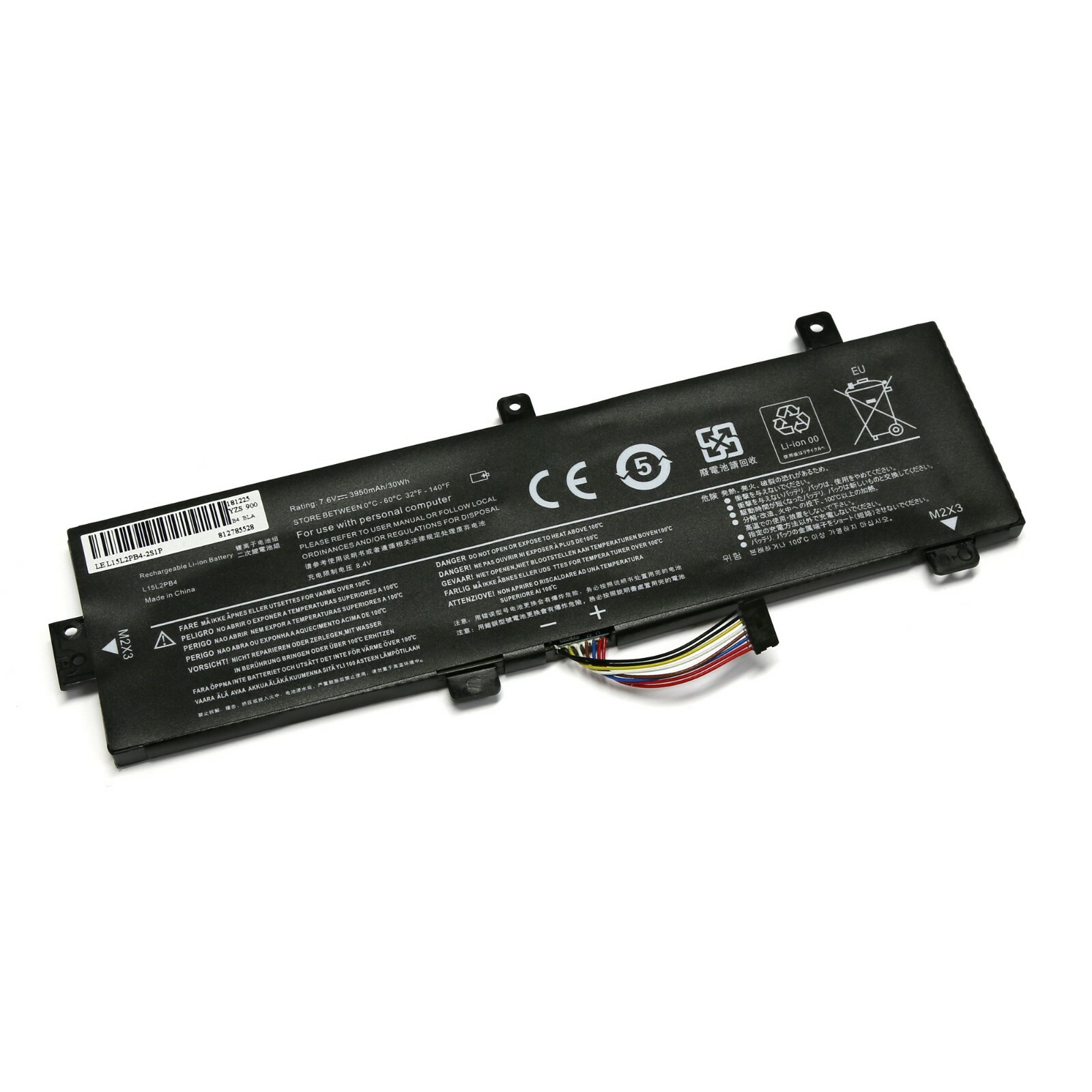 Batterie pour Lenovo IdeaPad 310-15IKB bloc haute capacité 3950mAh durable