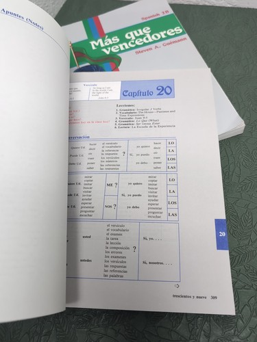 Abeka Spanish 1B Por Todo El Mundo & 2B, Mas que Vencedores, Student Workbook - Picture 9 of 9