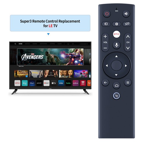 Remote Control For LETV LEECO TV Super3 Super4-X43 Leeco 4K Ultr TV Pro X55 X65 - Picture 2 of 7