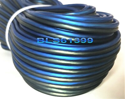 100' ft SuperFlex Blue Black 18 Gauge SPEAKER WIRE Cable Home Car Audio Wiring
