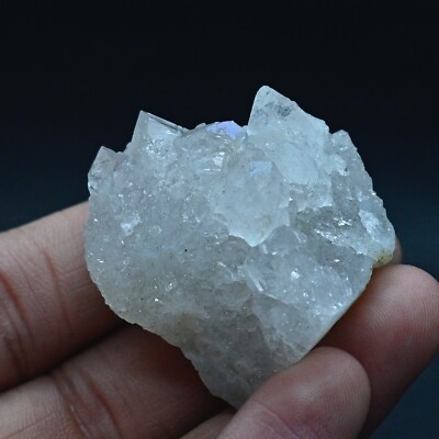 Rainbow or Iris or Aura quartz (non precious natural stone) # 4068