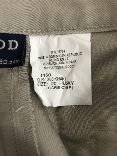 izod guys husky dress pants Size 20 Husky NWT (8-TW-500) - Picture 6 of 7
