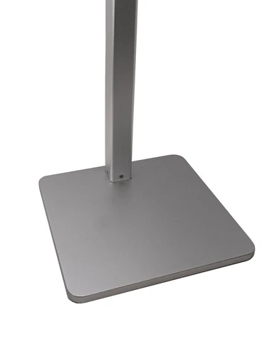 Bodenständer 120cm neigbar Halterung abschließbar für iPad Mini 6 (2021) in Grau