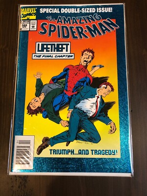 The Amazing Spider-Man #388 Life Theft Marvel Comics 1993 8.5+ VF/MN