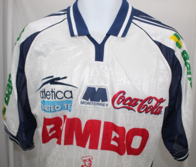 Rayados de Monterrey Authentic atletica Size Large 1999-2000 T | eBay